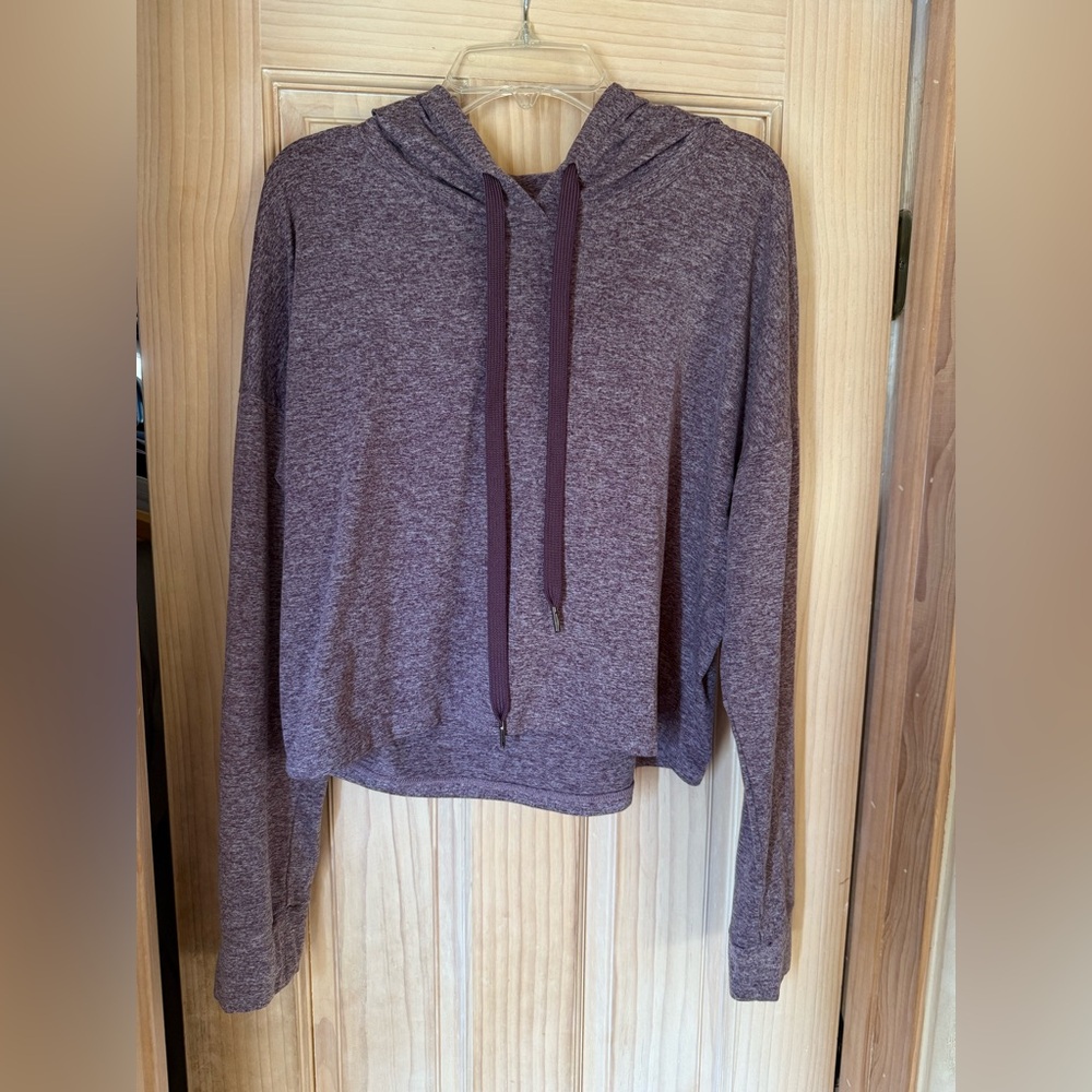 Marika Cropped Hoodie Lightweight Pullover Women’s Medium